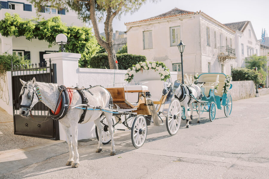 Spetses island wedding