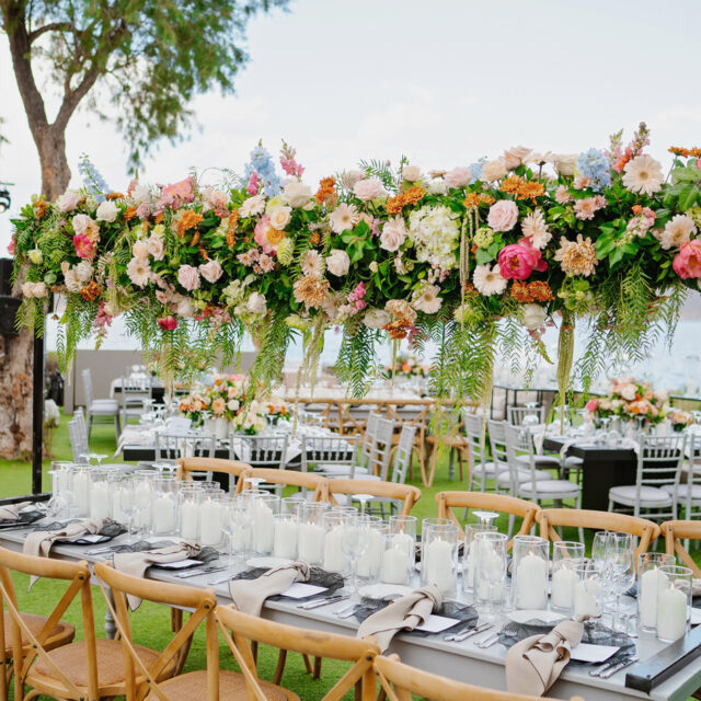 Island art and Taste Jewish wedding